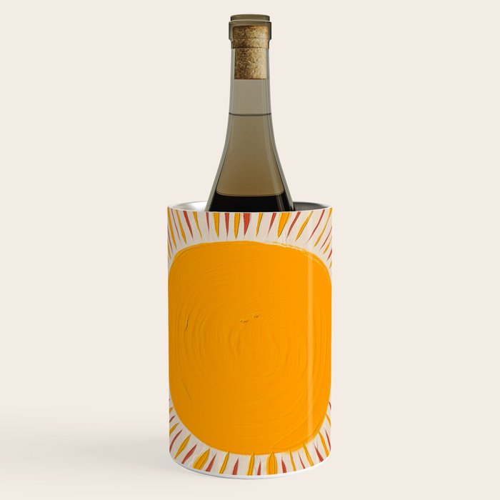 Retro Sunrise Wine Chiller Gallery Image 1