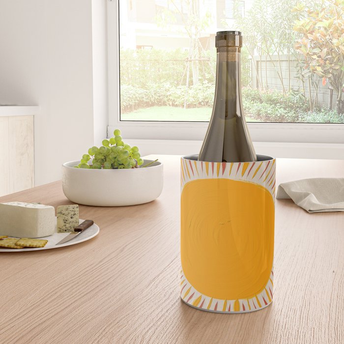 Retro Sunrise Wine Chiller Gallery Image 4