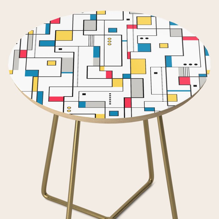 New Mondrian Design Side Table Gallery Image 2