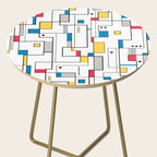 New Mondrian Design Side Table Gallery Image 2