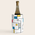 New Mondrian Design Wine Chiller Gallery Image 2