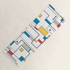 New Mondrian Design Yoga Mat Gallery Image 1