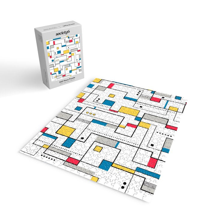 New Mondrian Design Jigsaw Puzzle Gallery Image 2