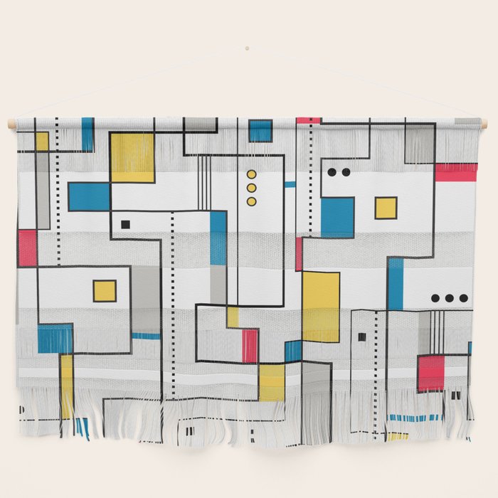 New Mondrian Design Wall Hanging Gallery Image 1