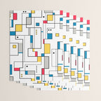 New Mondrian Design Wrapping Paper Gallery Image 3