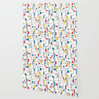 New Mondrian Design Wallpaper Gallery Image 2