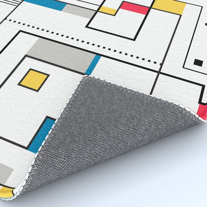 New Mondrian Design Rug Gallery Image 4