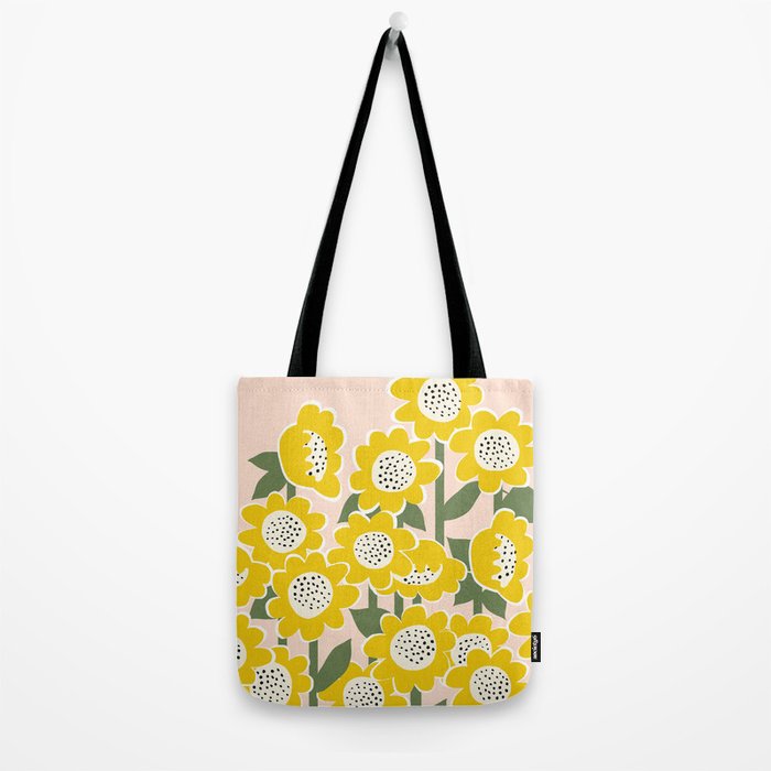 Sunny Flowers #2 Tote Bag Gallery Image 2