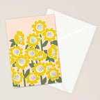 Sunny Flowers #2 Stationery Card Gallery Image 2