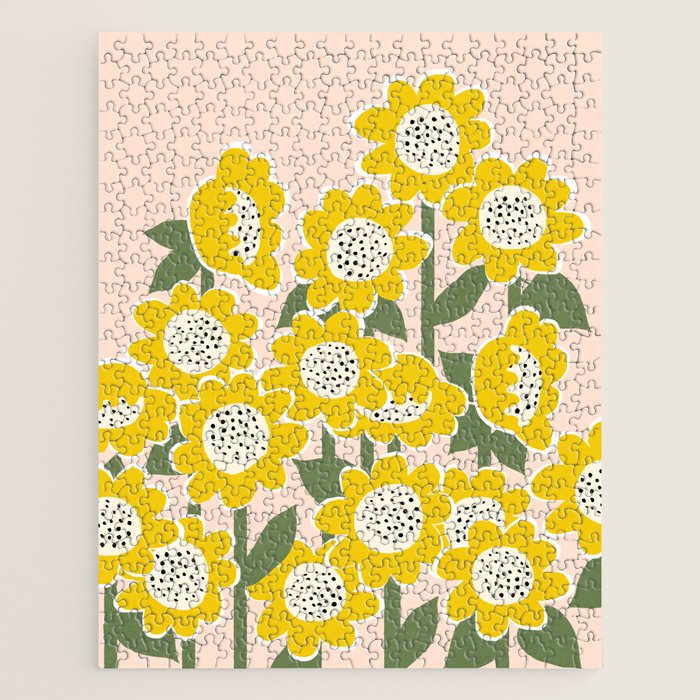 Sunny Flowers #2 Jigsaw Puzzle Gallery Image 1
