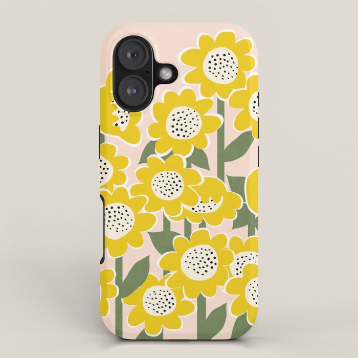 Sunny Flowers #2 iPhone Case Gallery Image 1