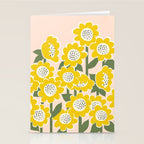 Sunny Flowers #2 Stationery Card Gallery Image 2