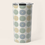 Retro Summer Daisies II Travel Mug Gallery Image 1