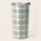 Retro Summer Daisies II Travel Mug Gallery Image 2