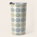 Retro Summer Daisies II Travel Mug Gallery Image 3