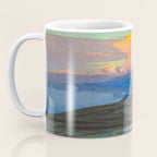 Japan Alps Vintage Beautiful Japanese Woodblock Print Hiroshi Yoshida Landscape Coffee Mug Gallery Image 3