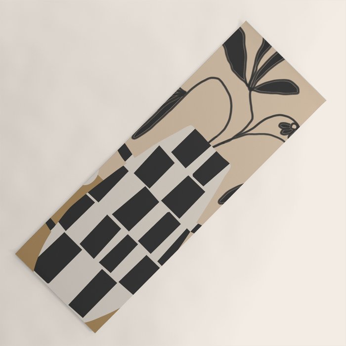 Modern Botanicals No. 2 Yoga Mat Gallery Image 1