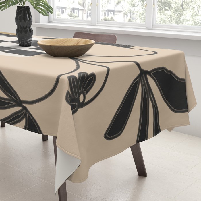 Modern Botanicals No. 2 Tablecloth Gallery Image 3