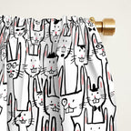 Bunny family Window Curtain Gallery Image 2
