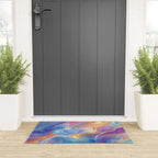 Colorful Opal Texture Seamless Pattern Welcome Mat Gallery Image 3