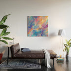 Colorful Opal Texture Seamless Pattern Wood Wall Art Gallery Image 2