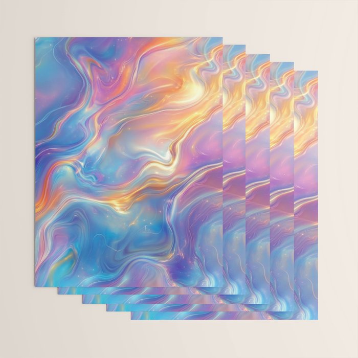Colorful Opal Texture Seamless Pattern Wrapping Paper Gallery Image 3