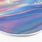 Colorful Opal Texture Seamless Pattern Bath Mat Gallery Image 3