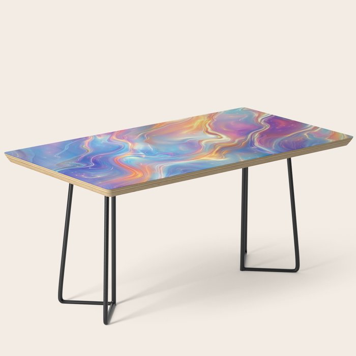Colorful Opal Texture Seamless Pattern Coffee Table Gallery Image 1