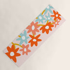 Sunny vase with Super Bloom Daisies Yoga Mat Gallery Image 1