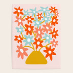 Sunny vase with Super Bloom Daisies Poster Gallery Image 4
