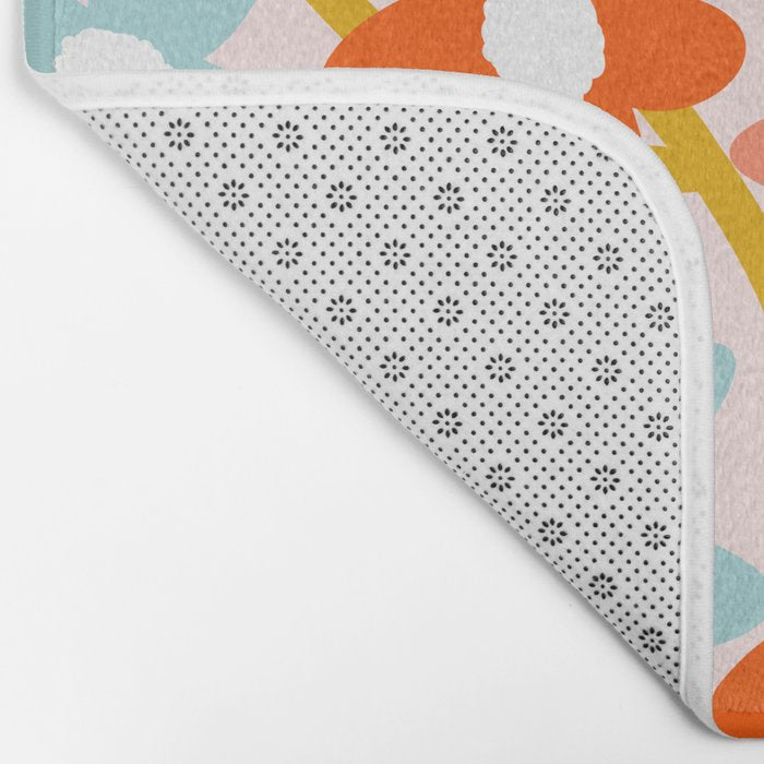 Sunny vase with Super Bloom Daisies Bath Mat Gallery Image 2