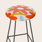 Sunny vase with Super Bloom Daisies Stool Gallery Image 2