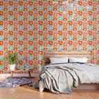 Sunny vase with Super Bloom Daisies Wallpaper Gallery Image 3