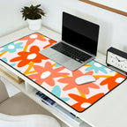 Sunny vase with Super Bloom Daisies Desk Mat Gallery Image 2