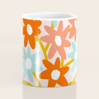 Sunny vase with Super Bloom Daisies Coffee Mug Gallery Image 4