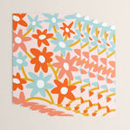 Sunny vase with Super Bloom Daisies Wrapping Paper Gallery Image 3