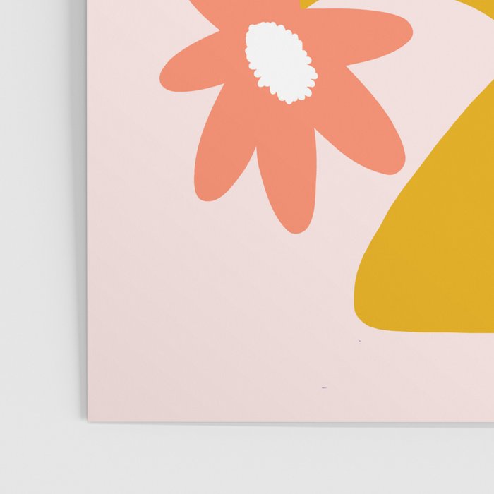 Sunny vase with Super Bloom Daisies Poster Gallery Image 3