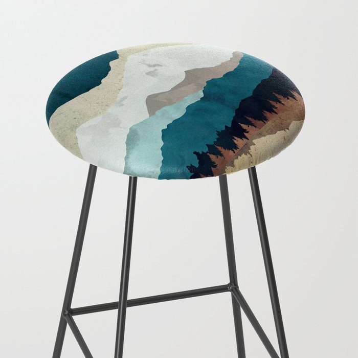Fall Forest Night Stool Gallery Image 2