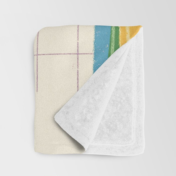 Happy rollerskates Throw Blanket Gallery Image 3