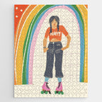 Happy rollerskates Jigsaw Puzzle Gallery Image 1