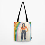 Happy rollerskates Tote Bag Gallery Image 2