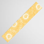 Yellow Sunflowers Line Art Table Runner Gallery Image 3