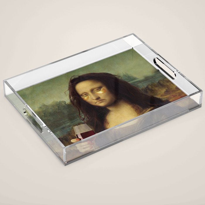 Drunk Lisa Acrylic Tray Gallery Image 1