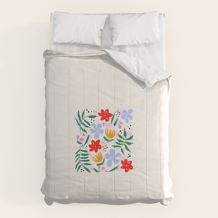 Abstract Florals Comforter Gallery Image 6