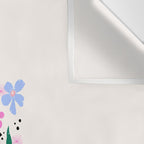 Abstract Florals Wall Tapestry Gallery Image 3