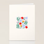 Abstract Florals Stationery Card Gallery Image 2