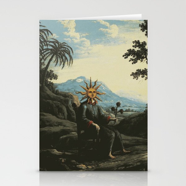 The alchemist who has achieved illumination Stationery Card Gallery Image 1
