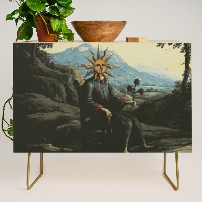 The alchemist who has achieved illumination Credenza Gallery Image 1