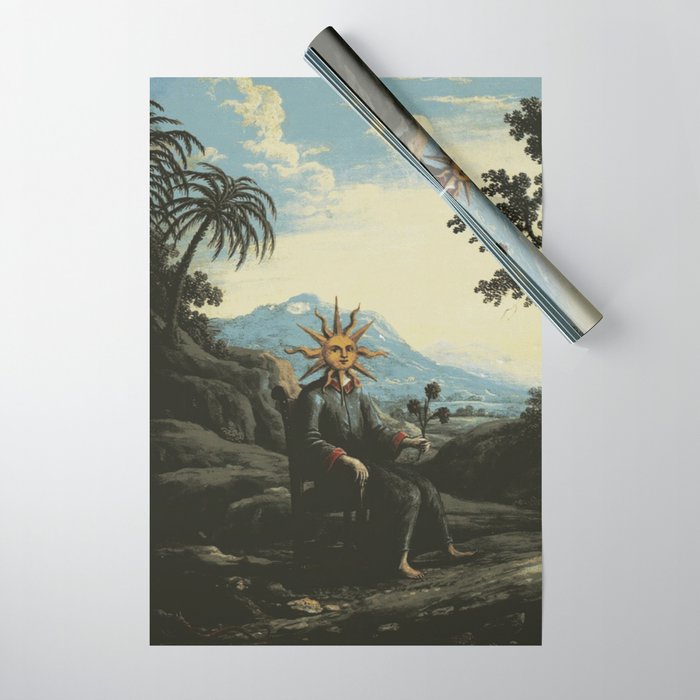 The alchemist who has achieved illumination Wrapping Paper Gallery Image 1