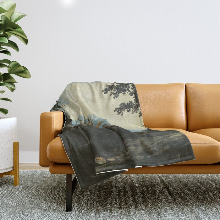 The alchemist who has achieved illumination Throw Blanket Gallery Image 1